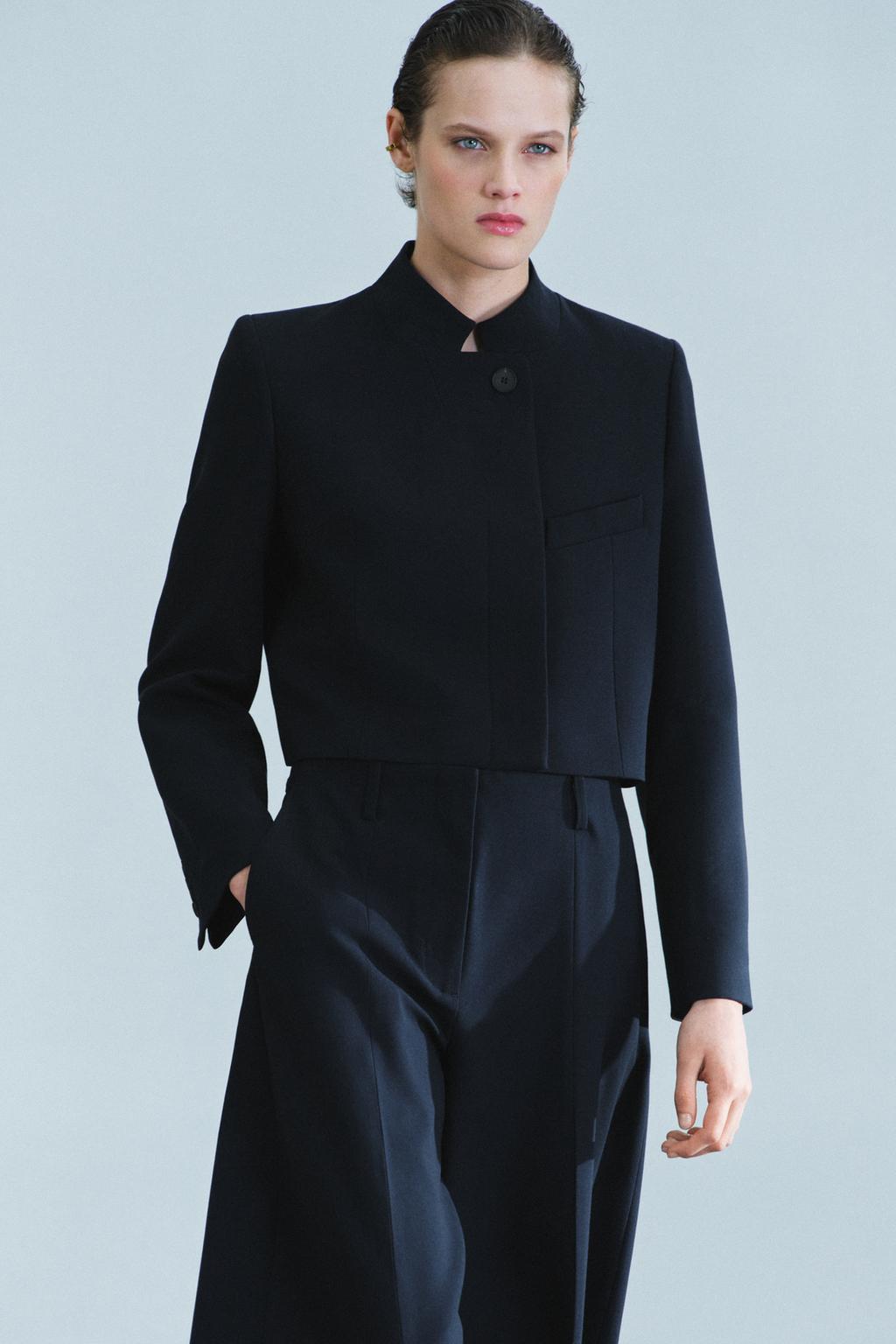 ZW COLLECTION CROPPED BLAZER