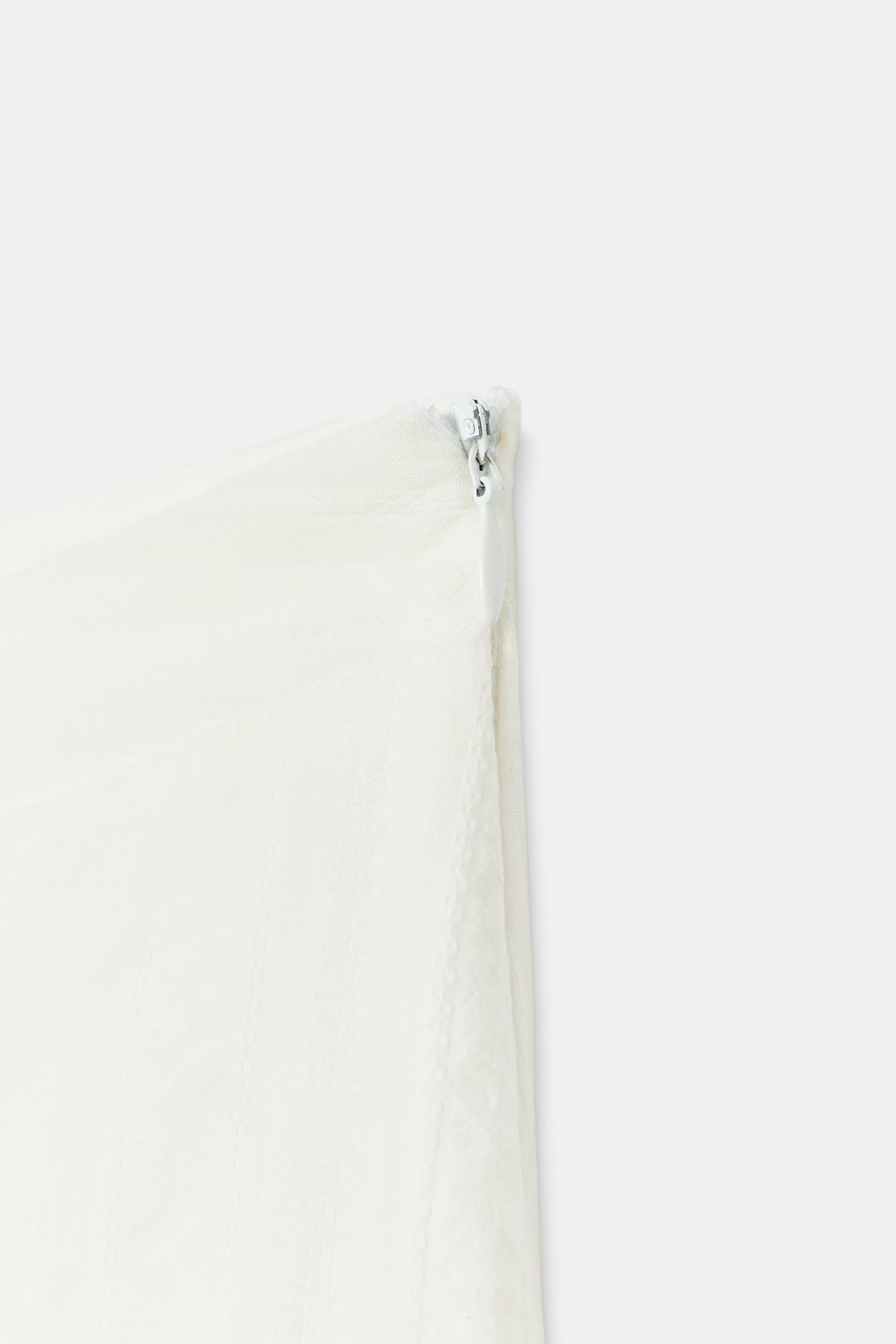 Женские юбки Zara ROMANTIC TRIM SKORT — фото 8