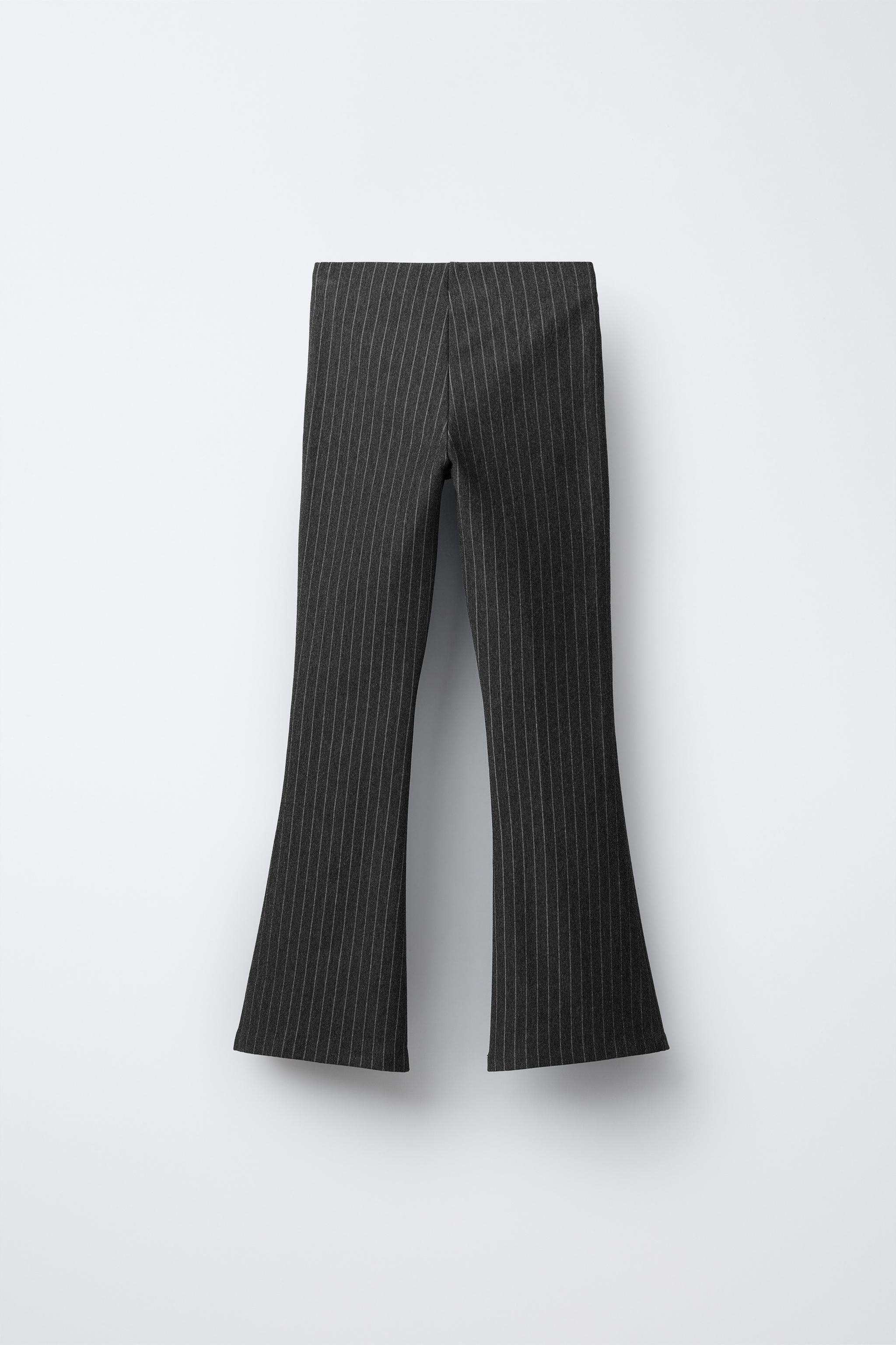 PINSTRIPE FLARE PANTS