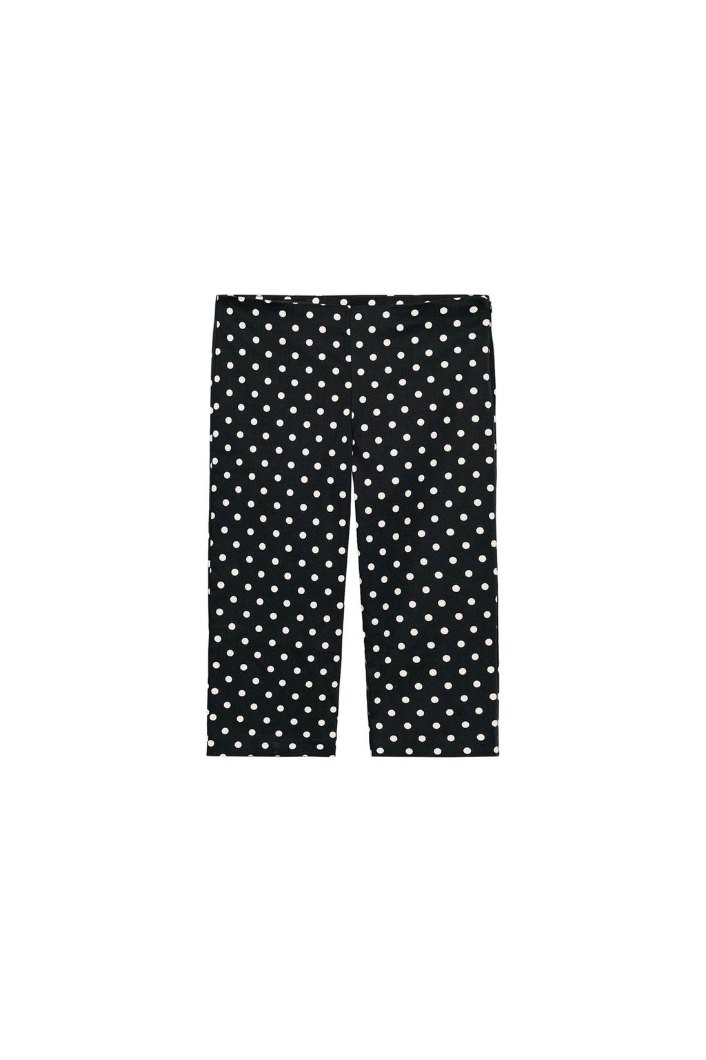 POLKA DOT CAPRI PANTS - image 3