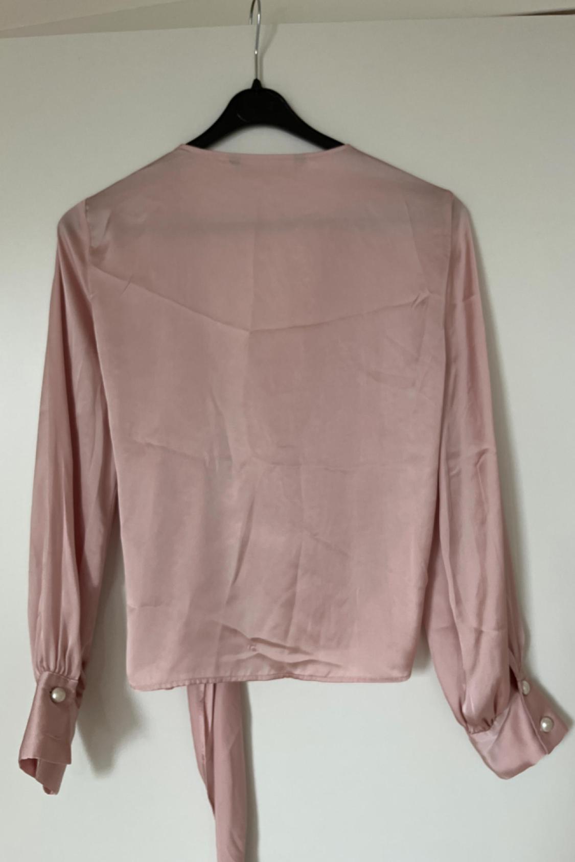 SATIN CROSSOVER TOP - Image 3
