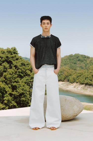 Zara 造型 - 麻灰色
