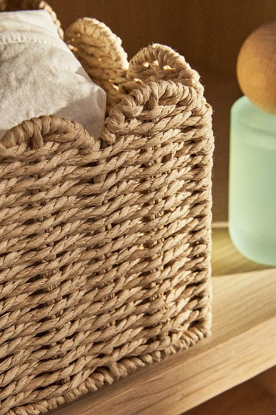 Zara Home tiene las cestas mas deseadas de almacenaje para la cocina con  60% de descuento