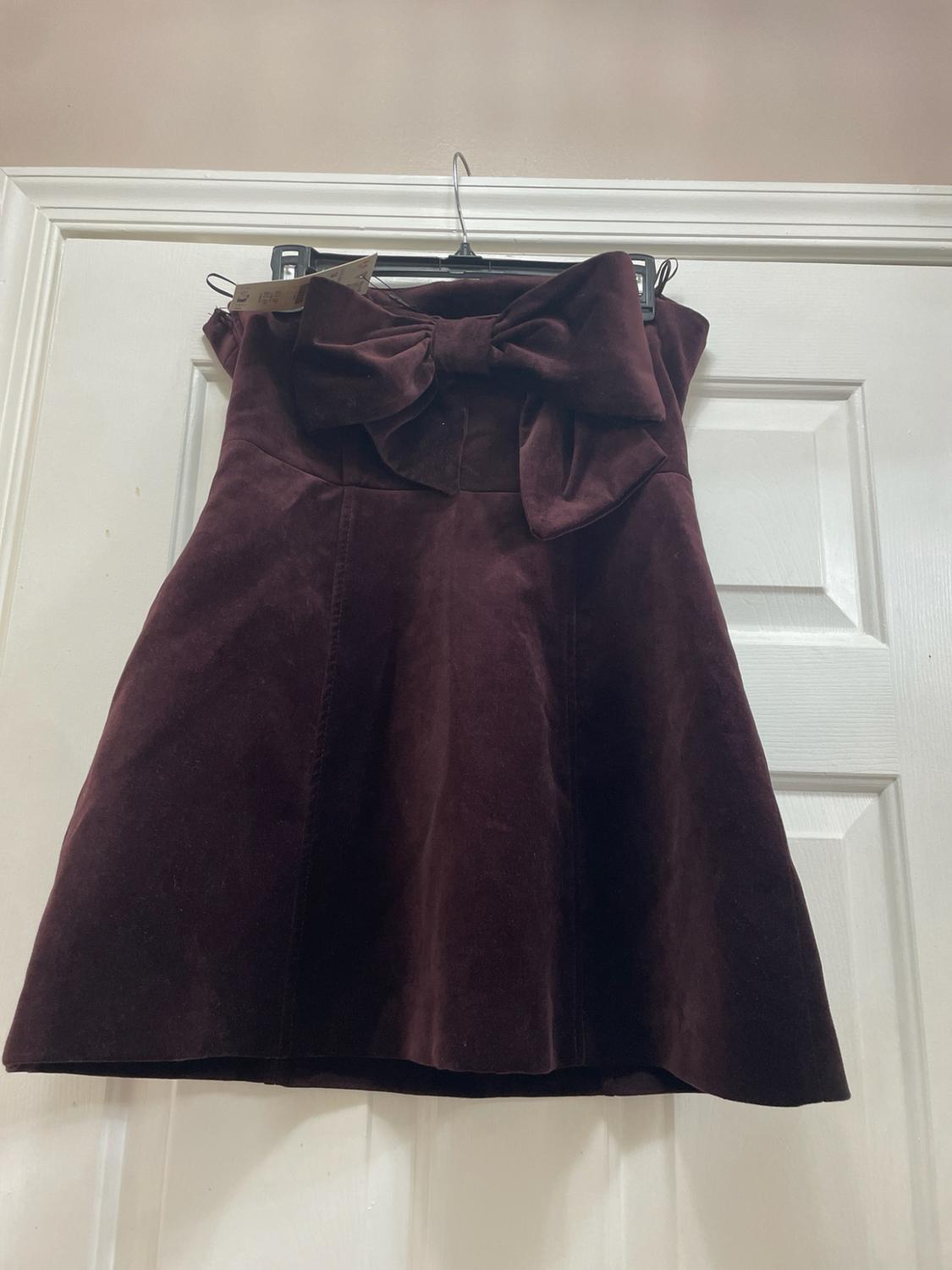 VELVET BOW DRESS - Image 3