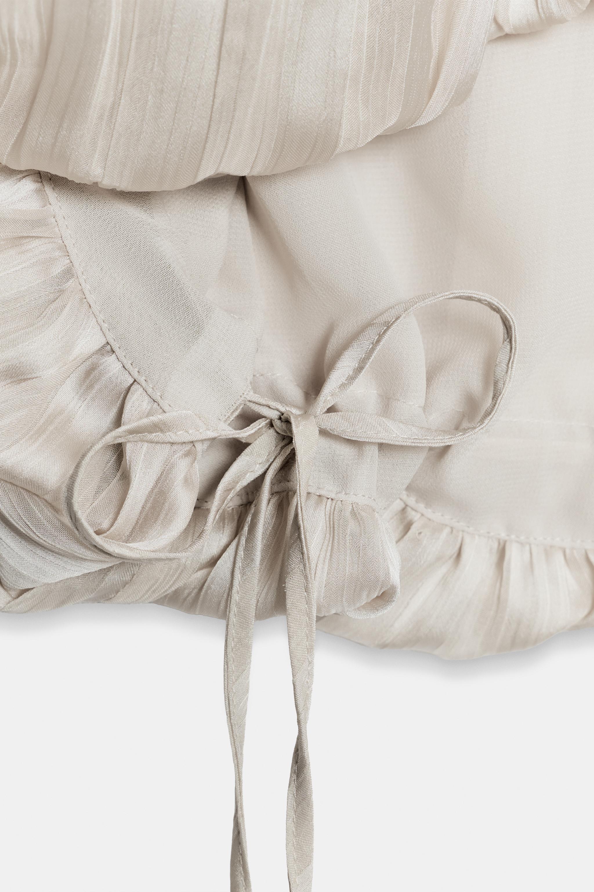 ZW COLLECTION PLEATED HALTER TOP