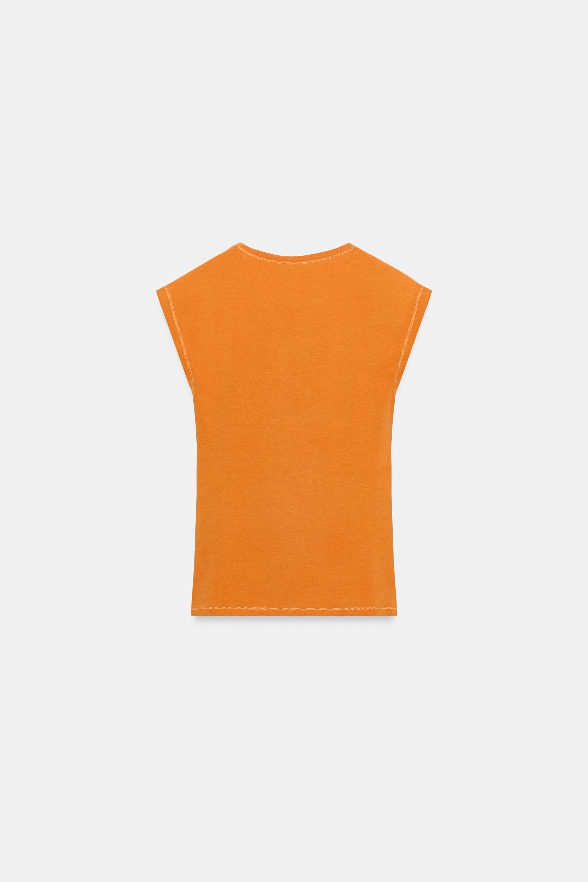 COTTON BLEND T-SHIRT