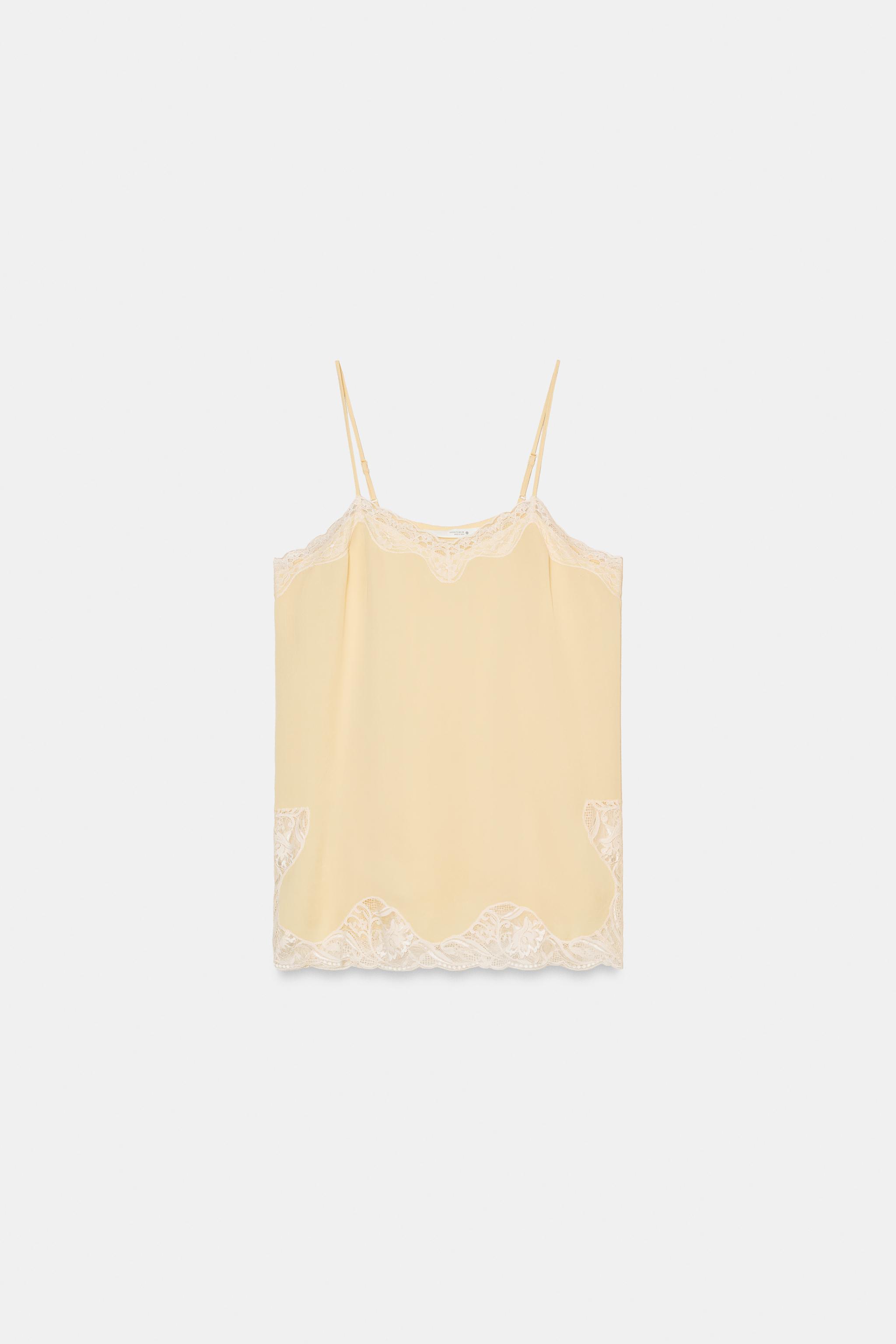 LACE CAMISOLE TOP ZW COLLECTION