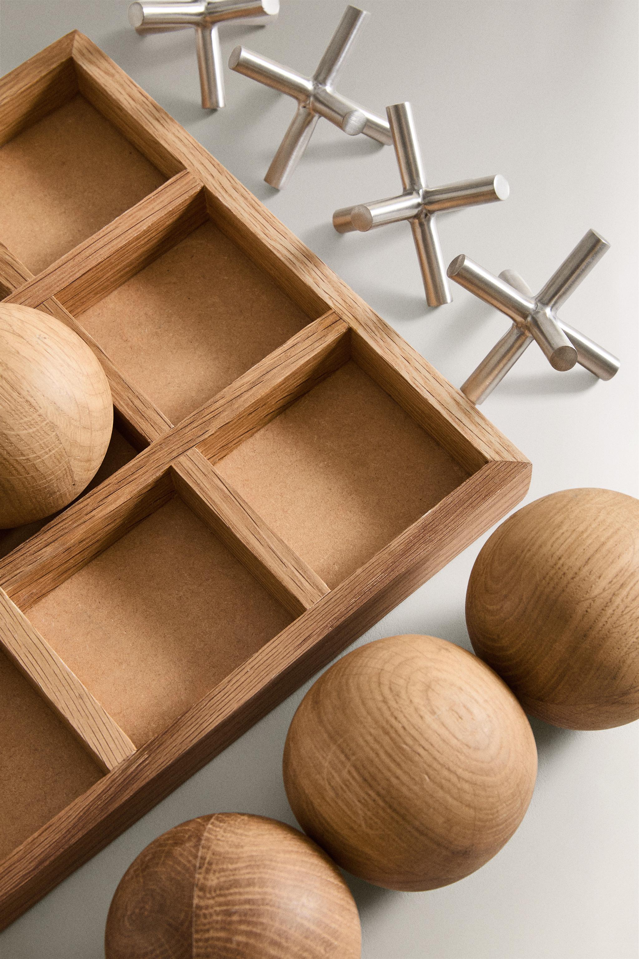 TIC-TAC-TOE GAME - Light beige | ZARA United States