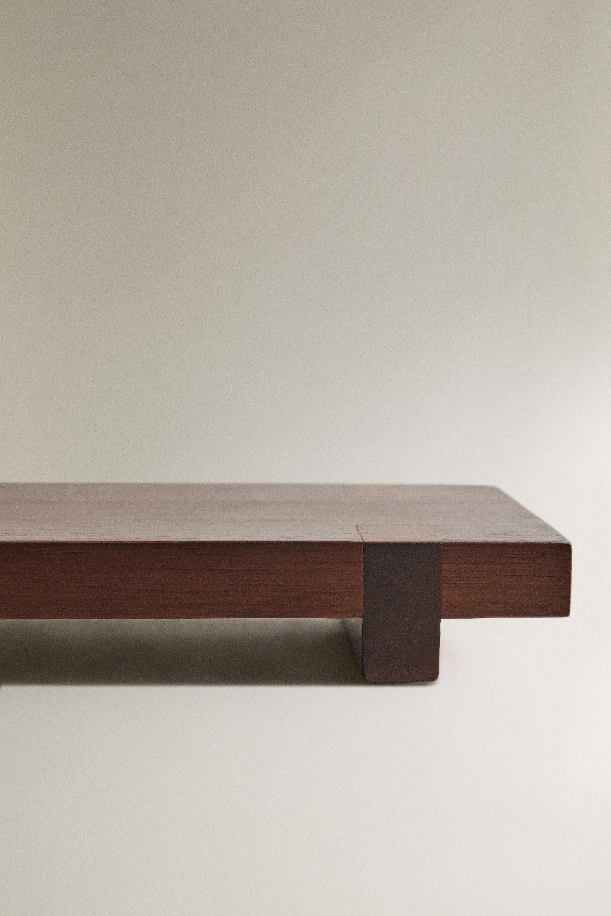 PLATEAU DÉCORATIF RECTANGULAIRE EN BOIS
