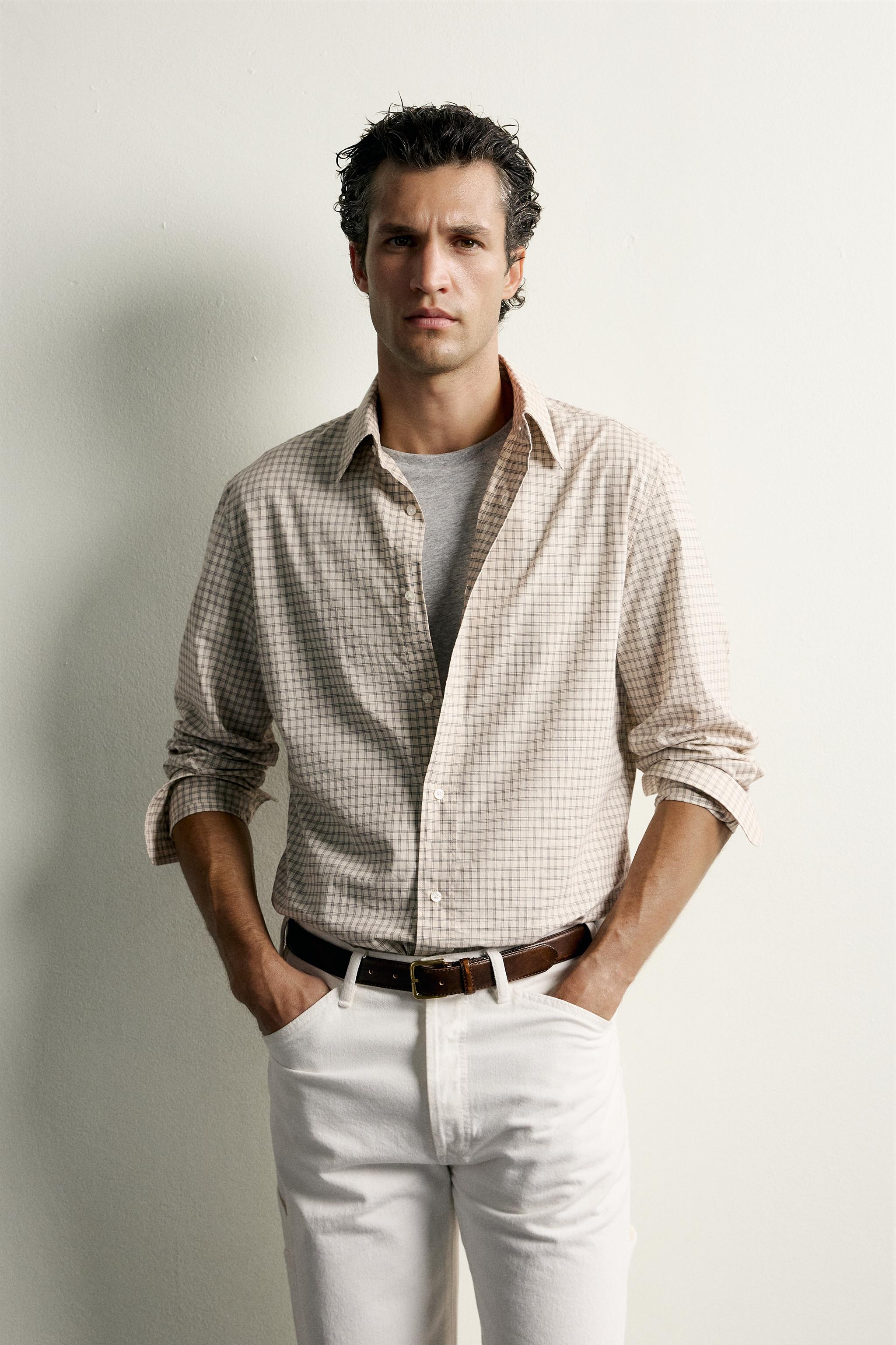 PLAID REGULAR FIT SHIRT