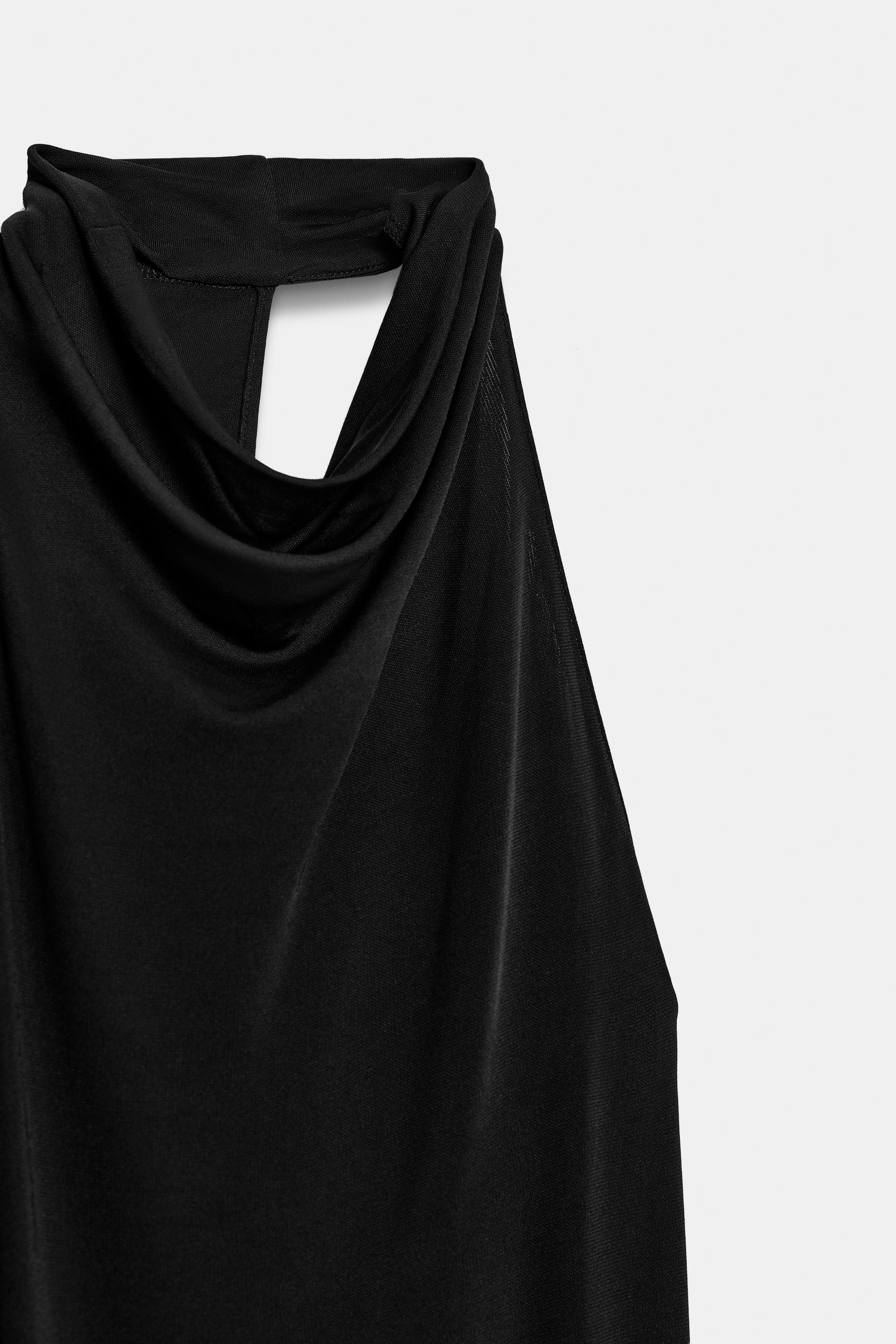 Женские платья Zara ZW COLLECTION ASYMMETRIC SLEEVE DRESS — фото 5