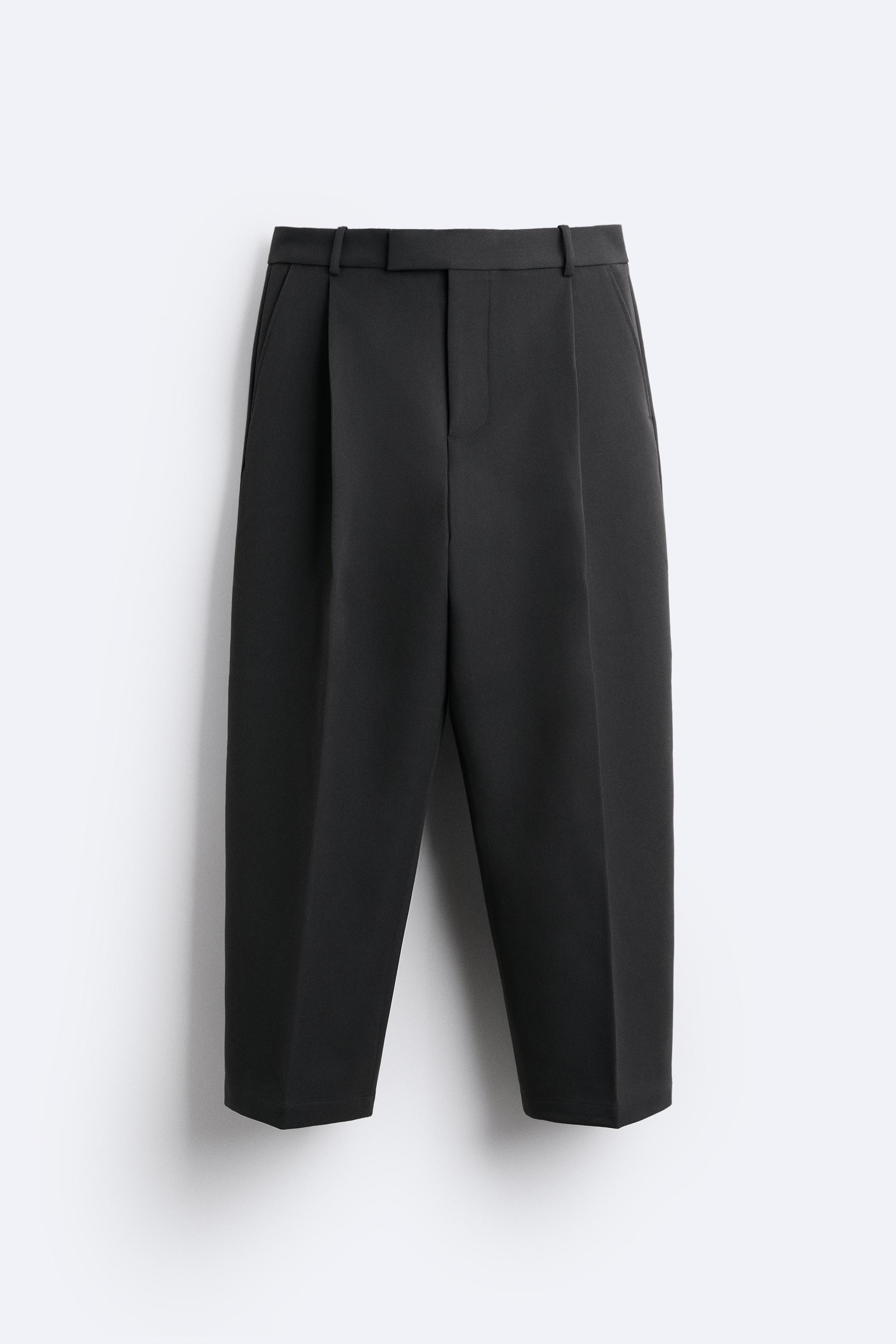 WIDE-LEG パンツ - X STUDIO NICHOLSON - カーボングレー | ZARA Japan ...