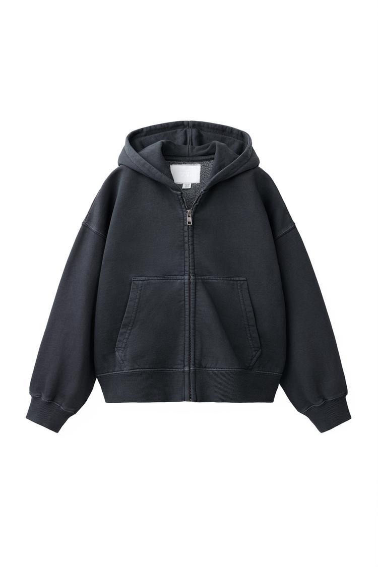 Sudadera felpa cremallera
