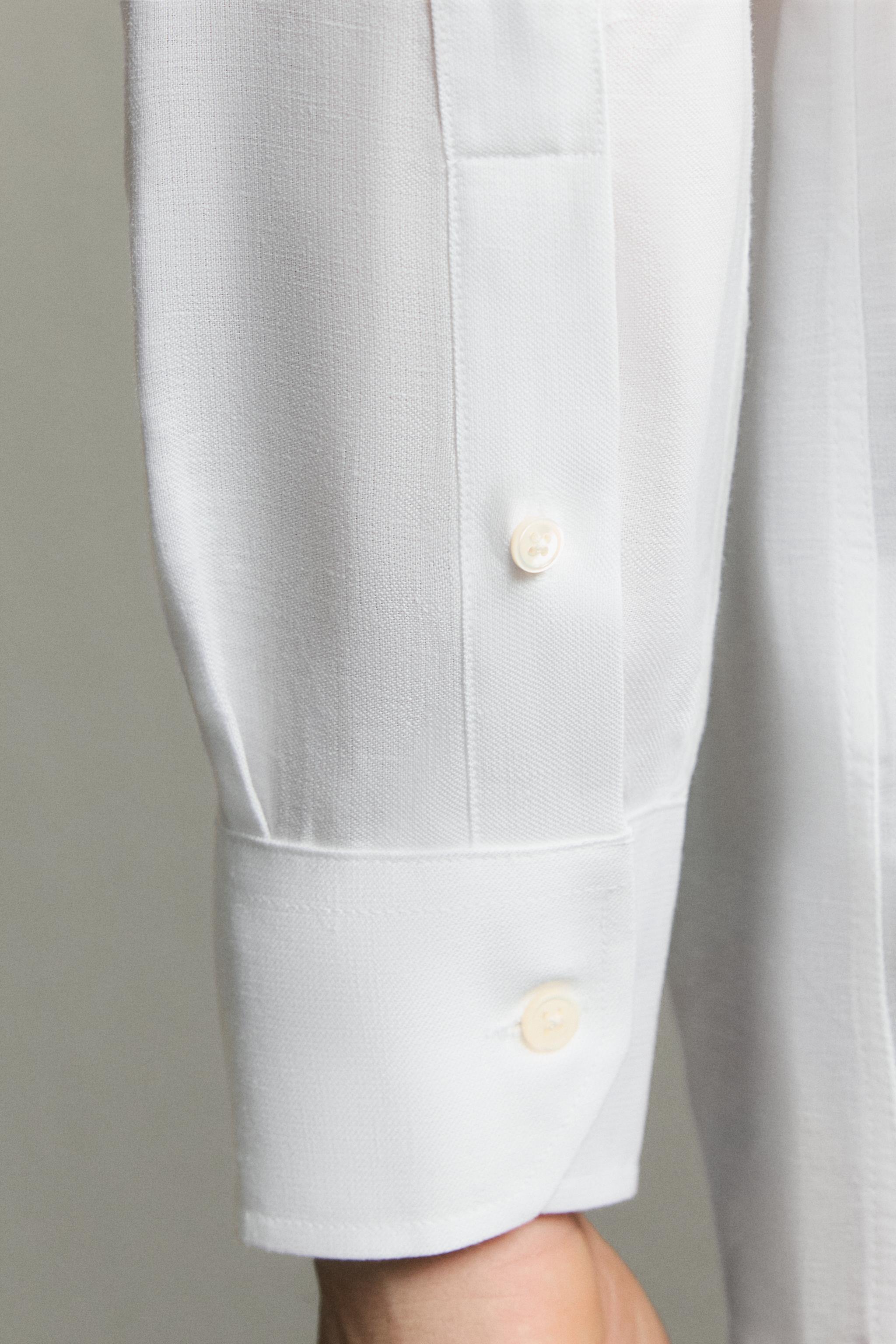 CHEMISE REGULAR FIT LIN - LYOCELL