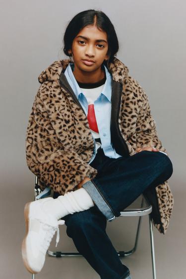 ANIMAL PRINT COAT - Leopard by Zara