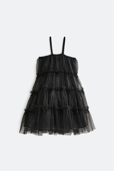Zara CHILDREN'S HALLOWEEN WITCH DRESS COSTUME - Black