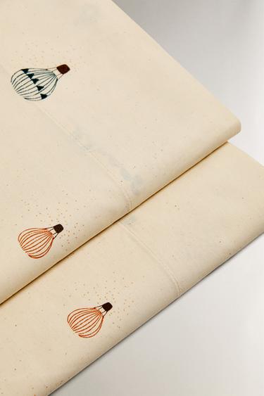 KIDS' BALLOONS FLAT SHEET - Multicoloured by Zara - Image 3