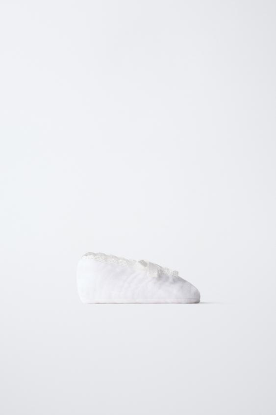 Zara PUUVILLASED PAPUD - Elevandiluuvalge - Pilt 0