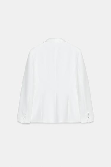 BLAZER SMOKING SET - Blanc cassé de Zara - Image 9