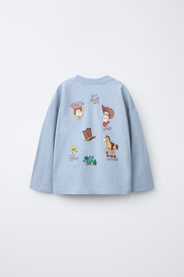 TOY STORY © DISNEY PIXAR PRINTED AND EMBROIDERED T-SHIRT — Light blue 2