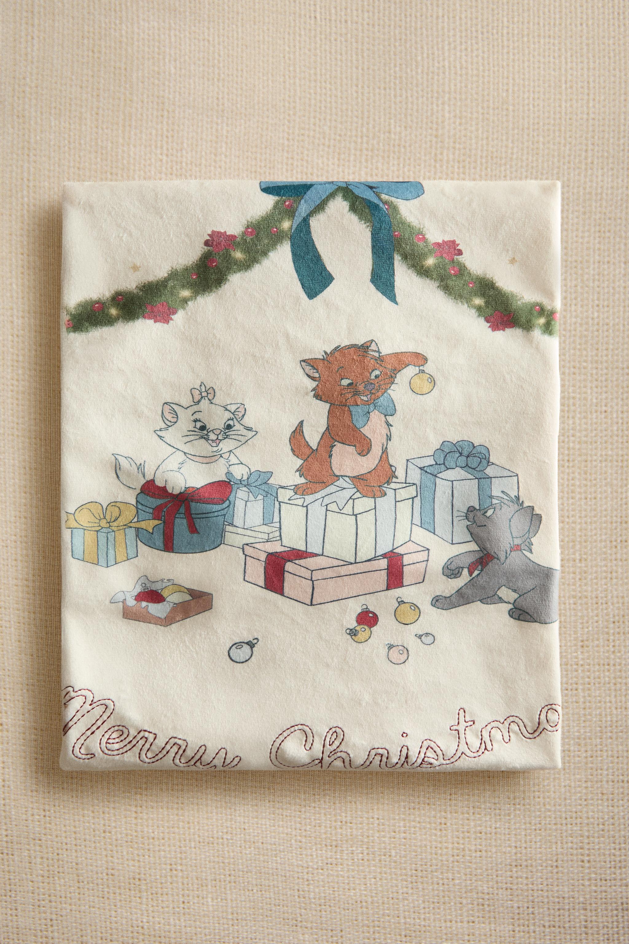 CHILDREN’S CHRISTMAS FLEECE BLANKET THE ARISTOCATS ©DISNEY