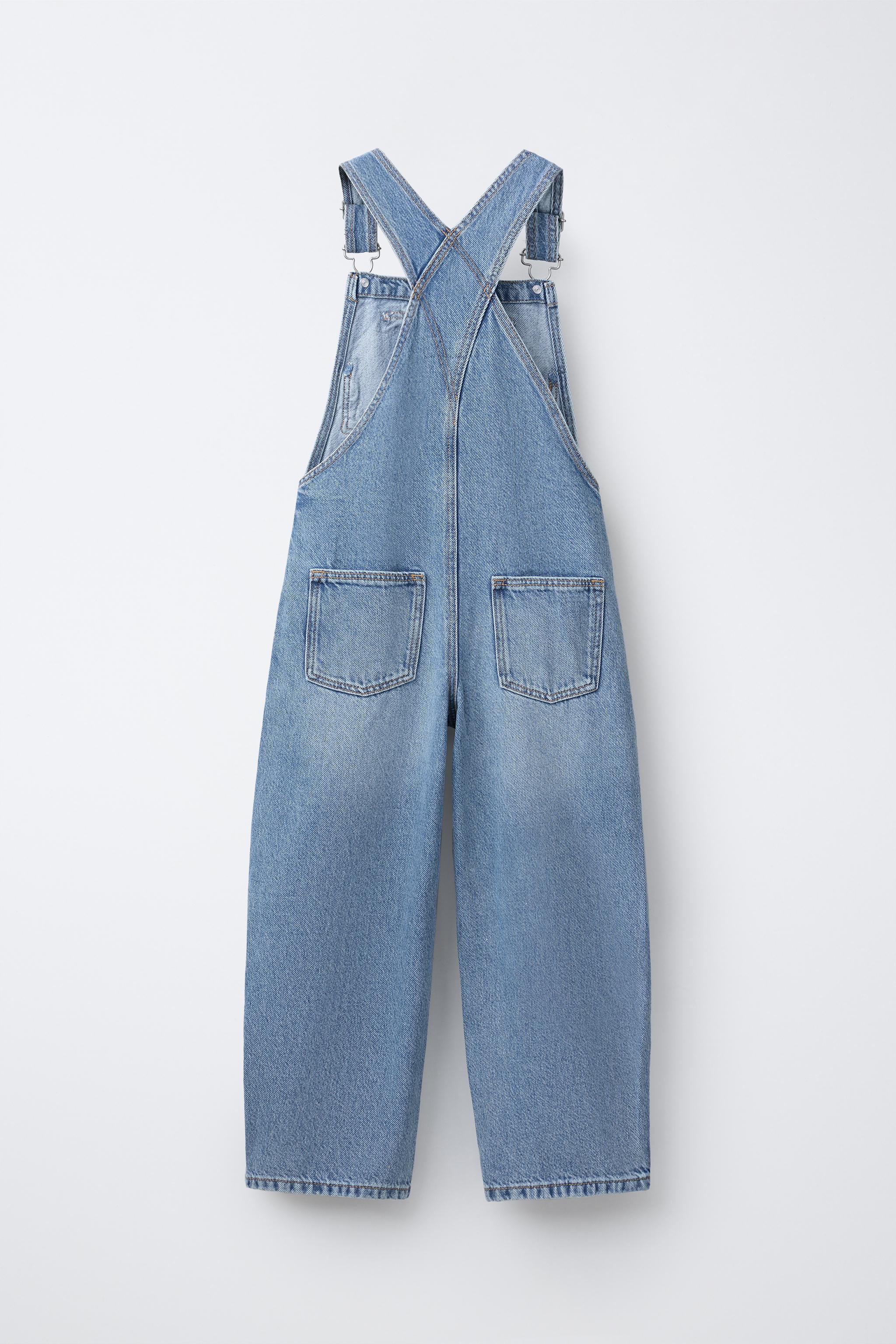 LONG DENIM OVERALLS