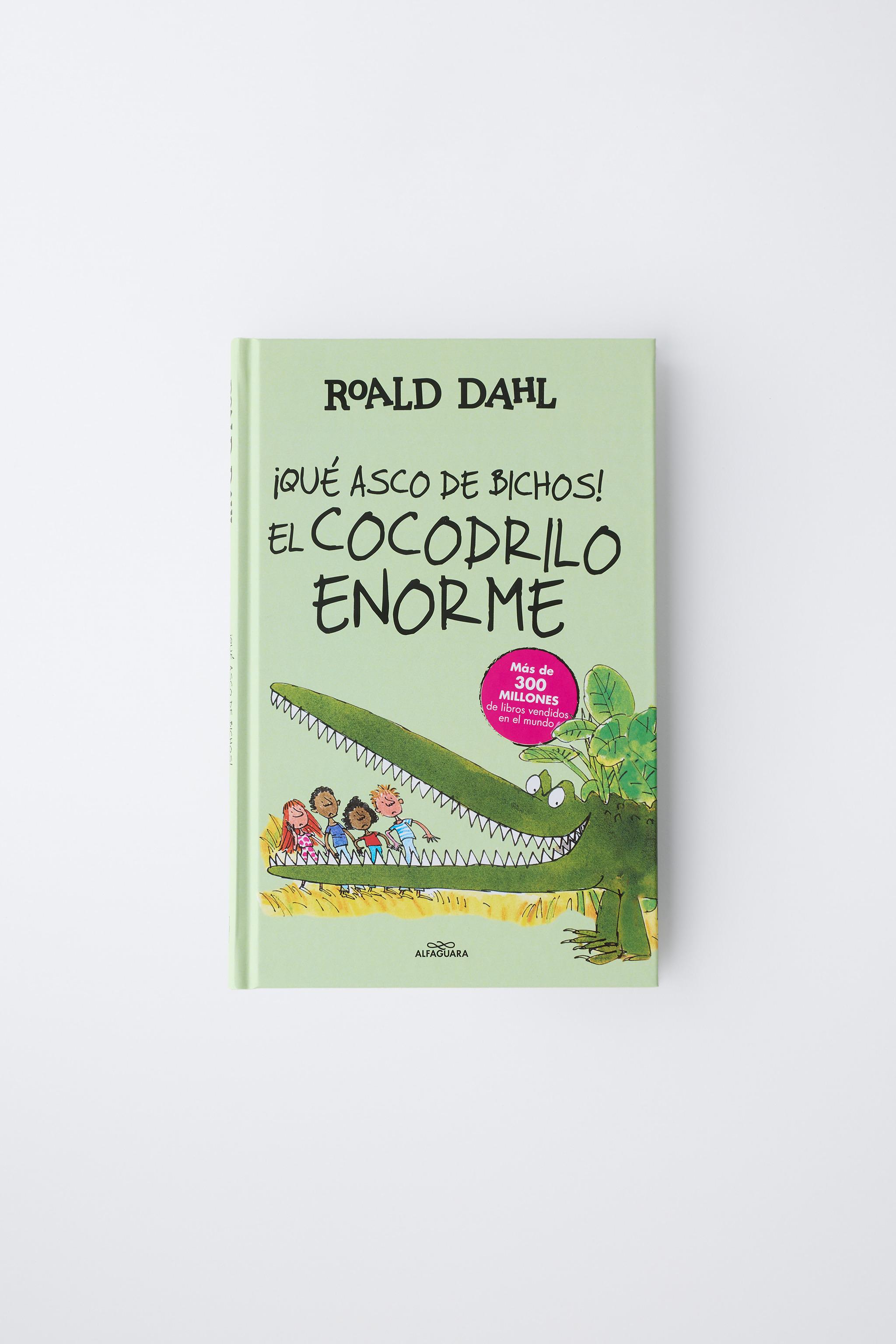 CHILDREN'S BOOK DISGUSTING CREATURES! THE ENORMOUS CROCODILE ROALD DAHL © — Green