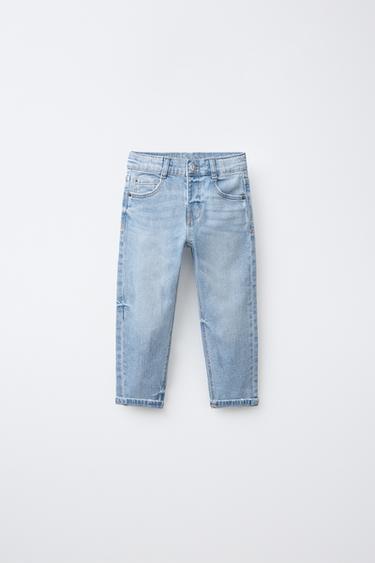 DENIM STRAIGHT COMFORT - Azul-claro da Zara