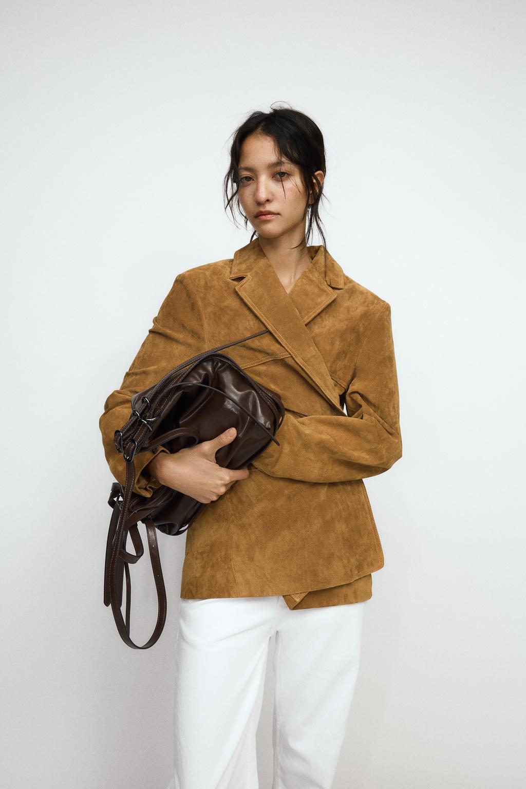 Thumbnail image for BUCKET BAG WITH BUCKLE DETAIL