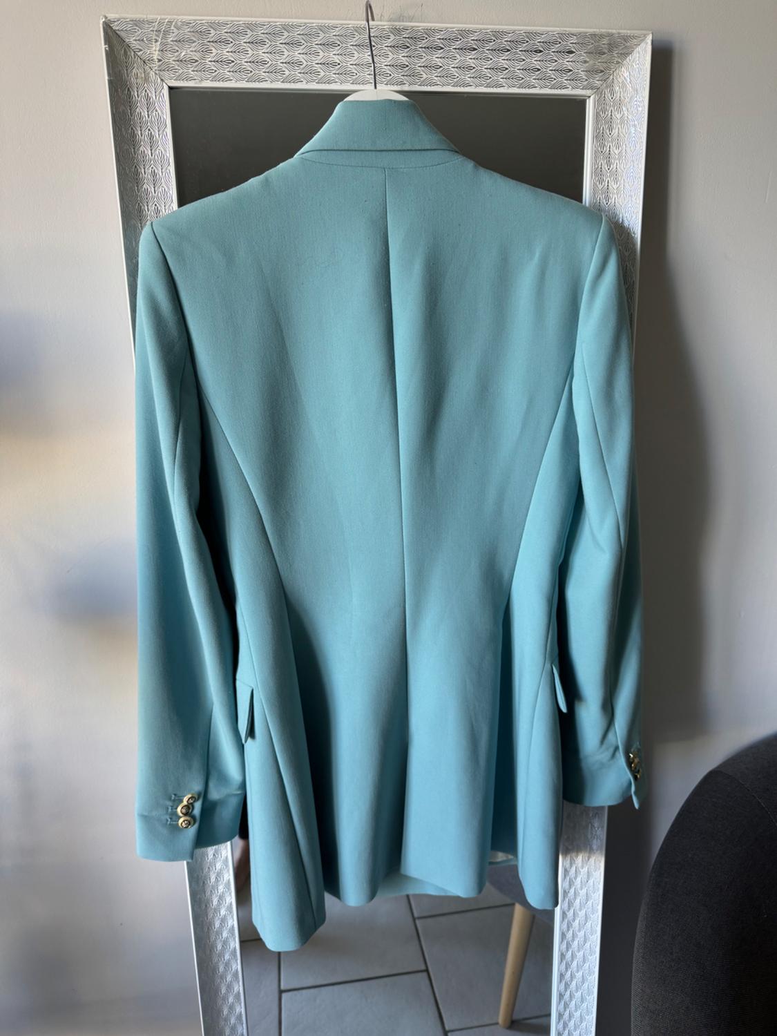 DOUBLE-BREASTED BUTTONED BLAZER - Image 2