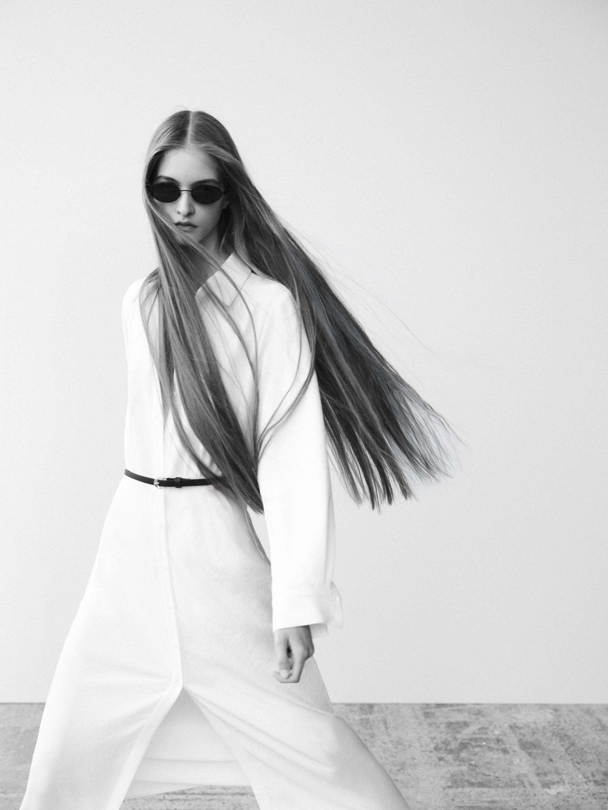 Belted Shirt Dress by Zara