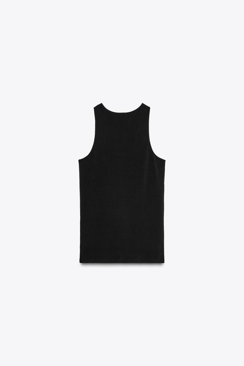 HALTER NECK TOP WITH OPENING