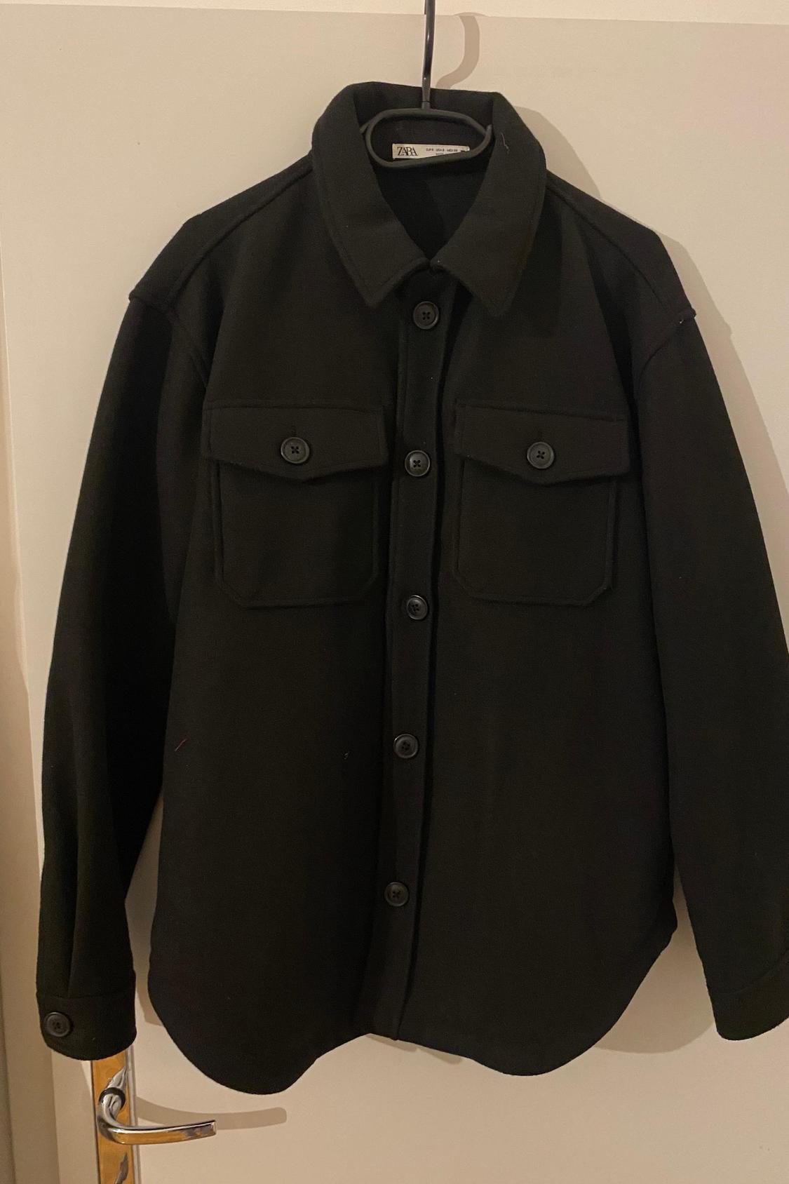 FLANNEL-EFFECT OVERSHIRT WITH POCKETS