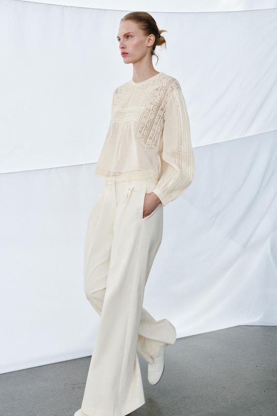 ZW COLLECTION EMBROIDERED SHIRT