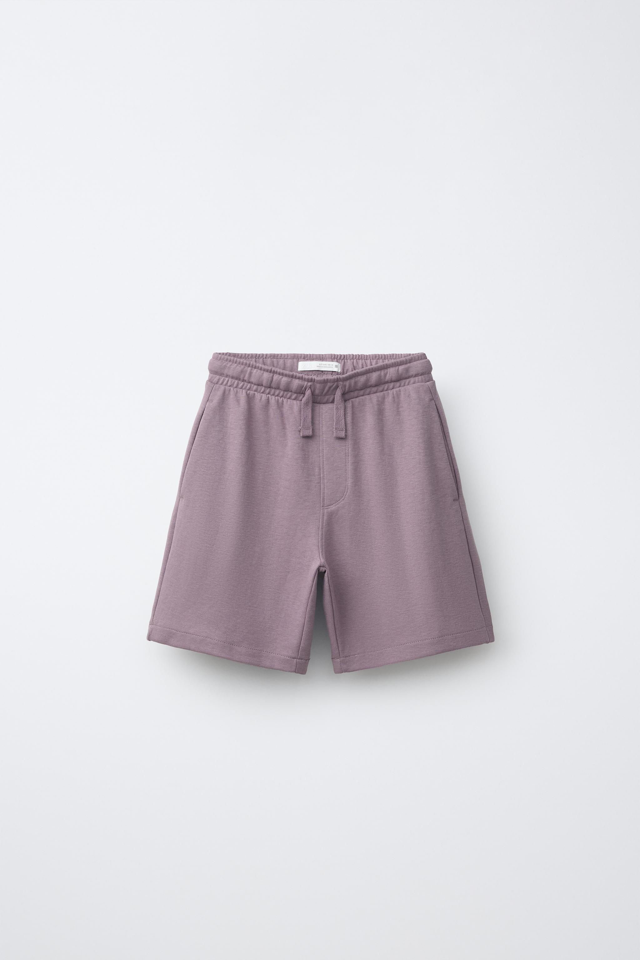 Детские шорты Zara INTERLOCK T-SHIRT & BERMUDA SET — фото 5
