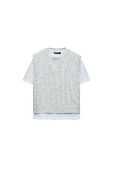 TRICOT VEST T-SHIRT