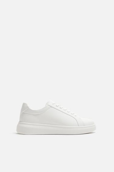 TÊNIS MONOCROMÁTICO COM VOLUME - Branco da Zara