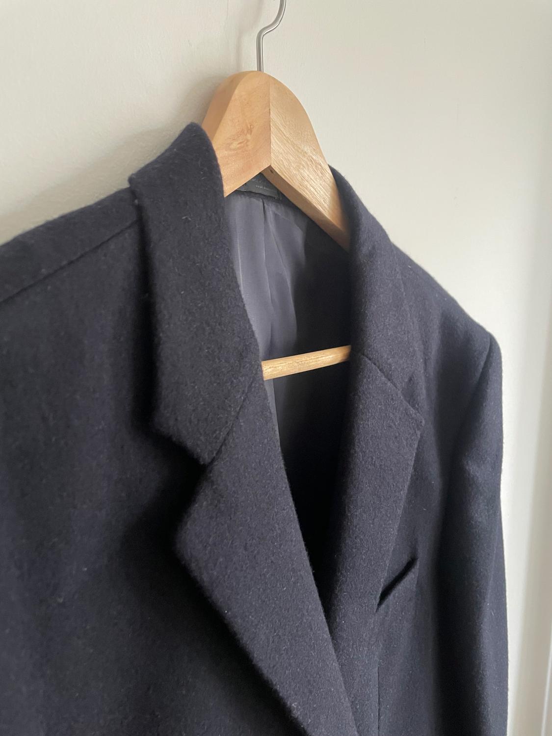 NAVY WOOL BLAZER - Image 3