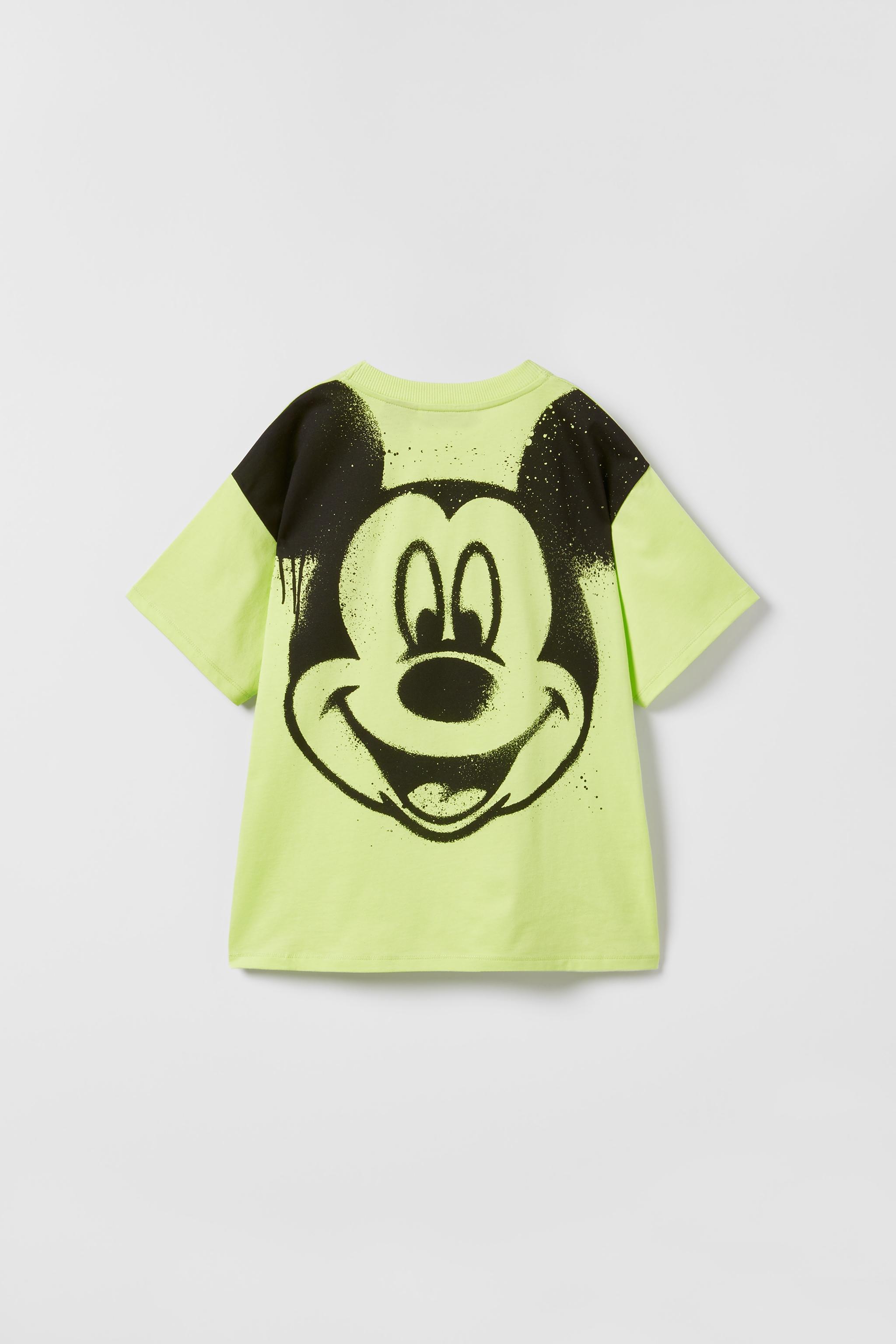 Camiseta mickey store niño zara