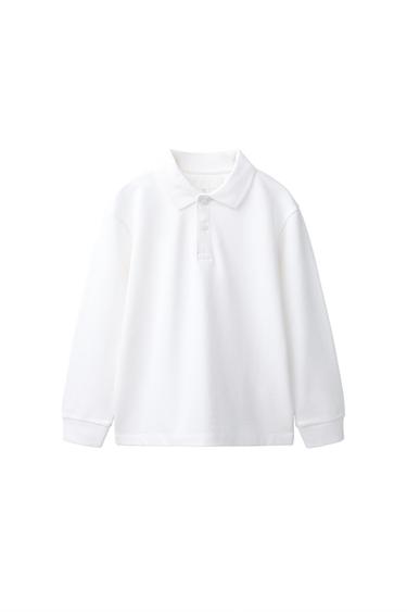 POLO LISO - Blanco de Zara
