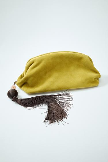 SOBRE PEL POMPOM - Verde lima de Zara