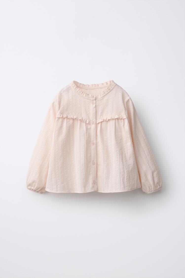 Blusa volantito entredos