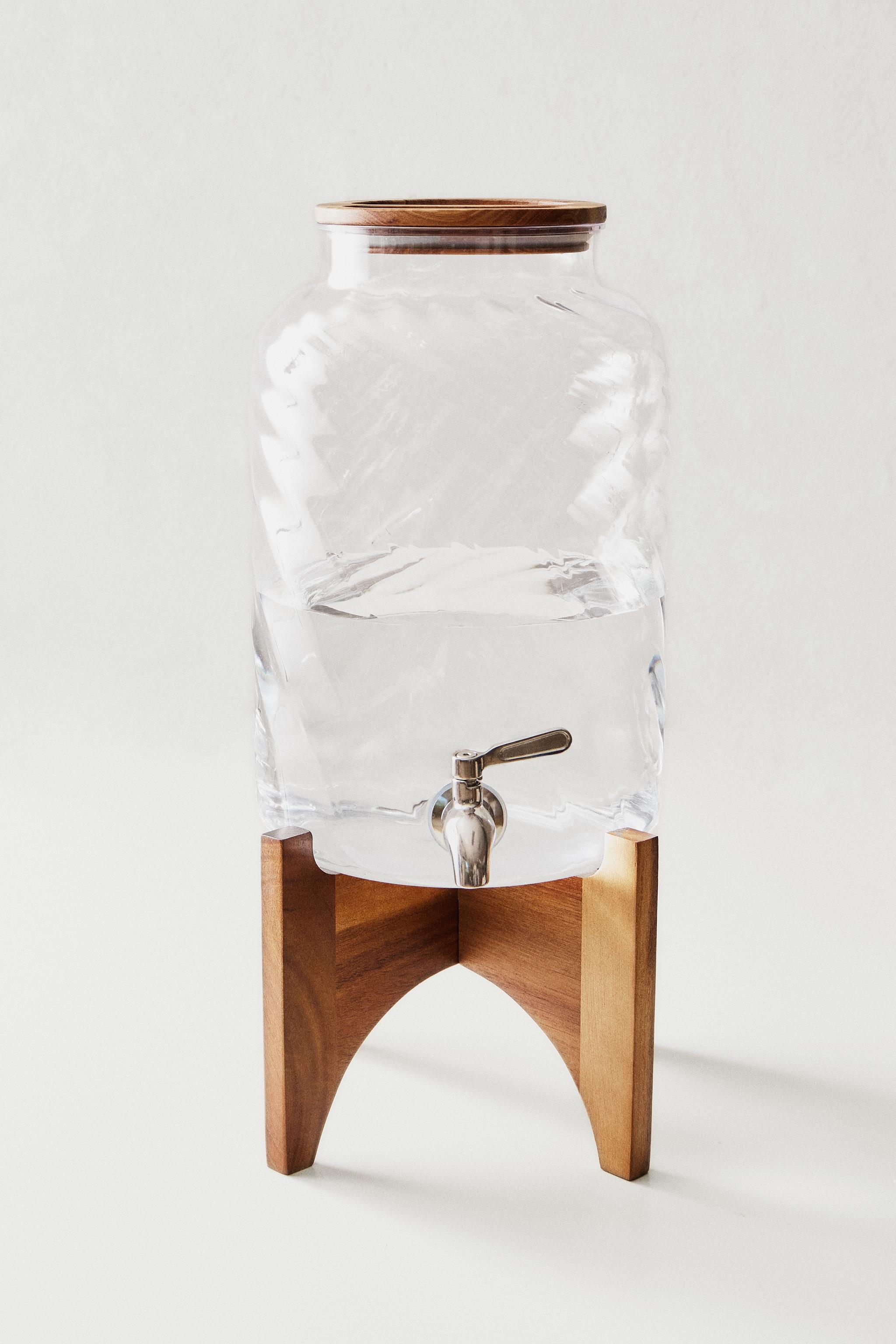 ACRYLIC AND WOOD DISPENSER