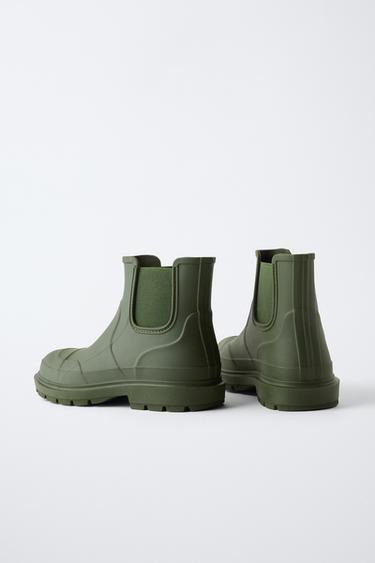ELASTIC WELLIES - Green by Zara - Image 3