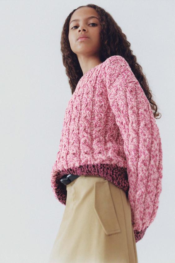 zara knit свитер женский | Дзен