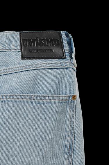 WILLY CHAVARRIA X ZARA STRAIGHT-LEG JEANS - Blue by Zara