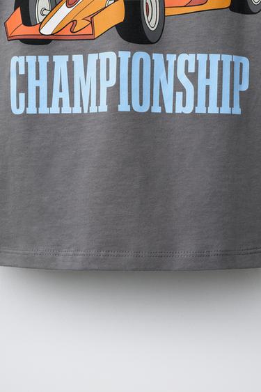 DONALD DUCK RACE © DISNEY T-SHIRT - Anthracite grey by Zara - Image 3