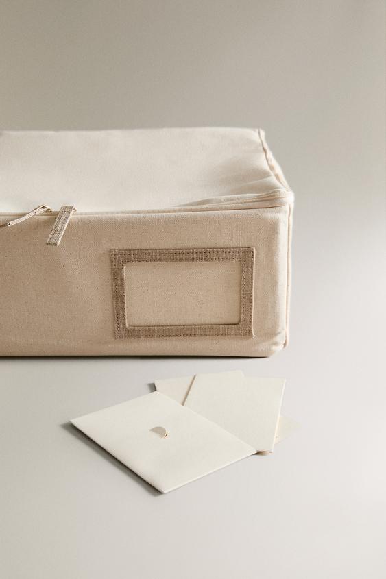 BOÎTE D'ORGANISATION MOYENNE POUR PLACARD - Écru de Zara - Image 3