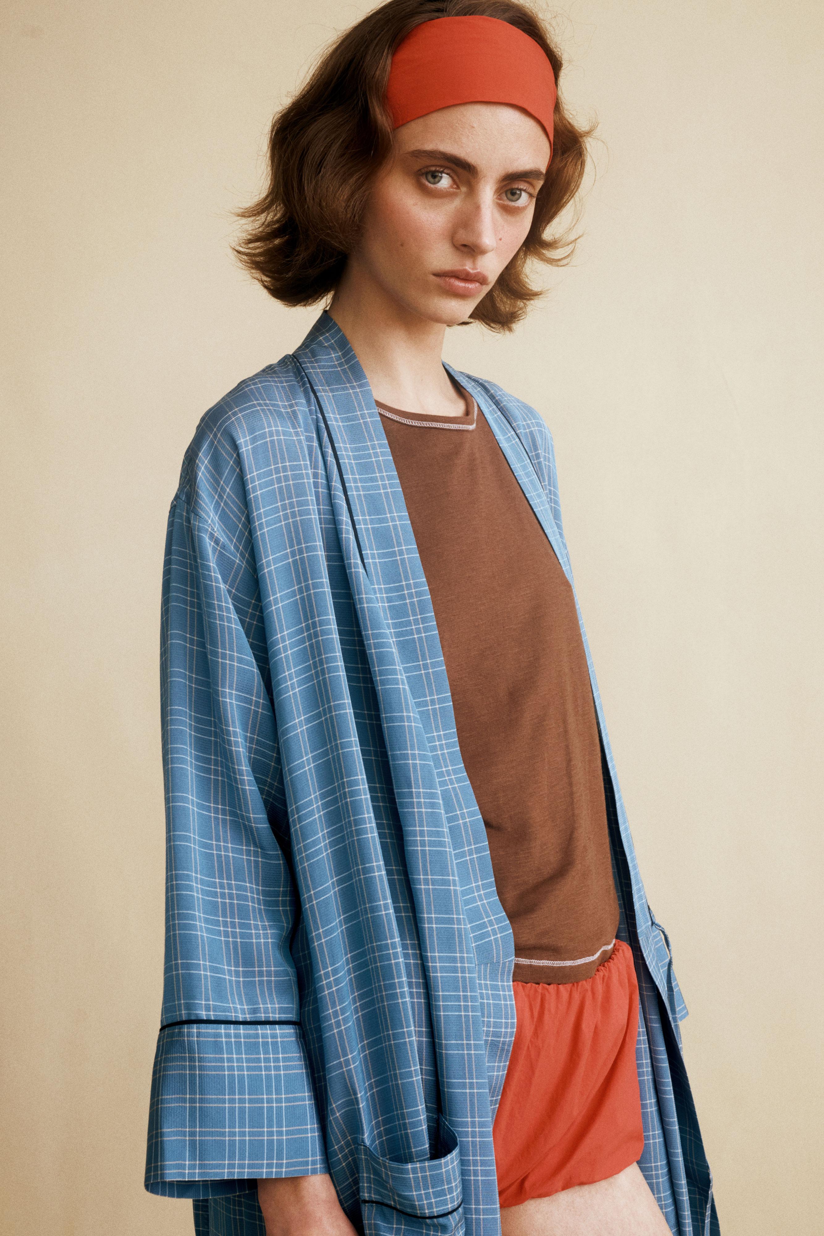 CREATED BY CARAMEL LONDON X ZARA T-SHIRT — Light brown