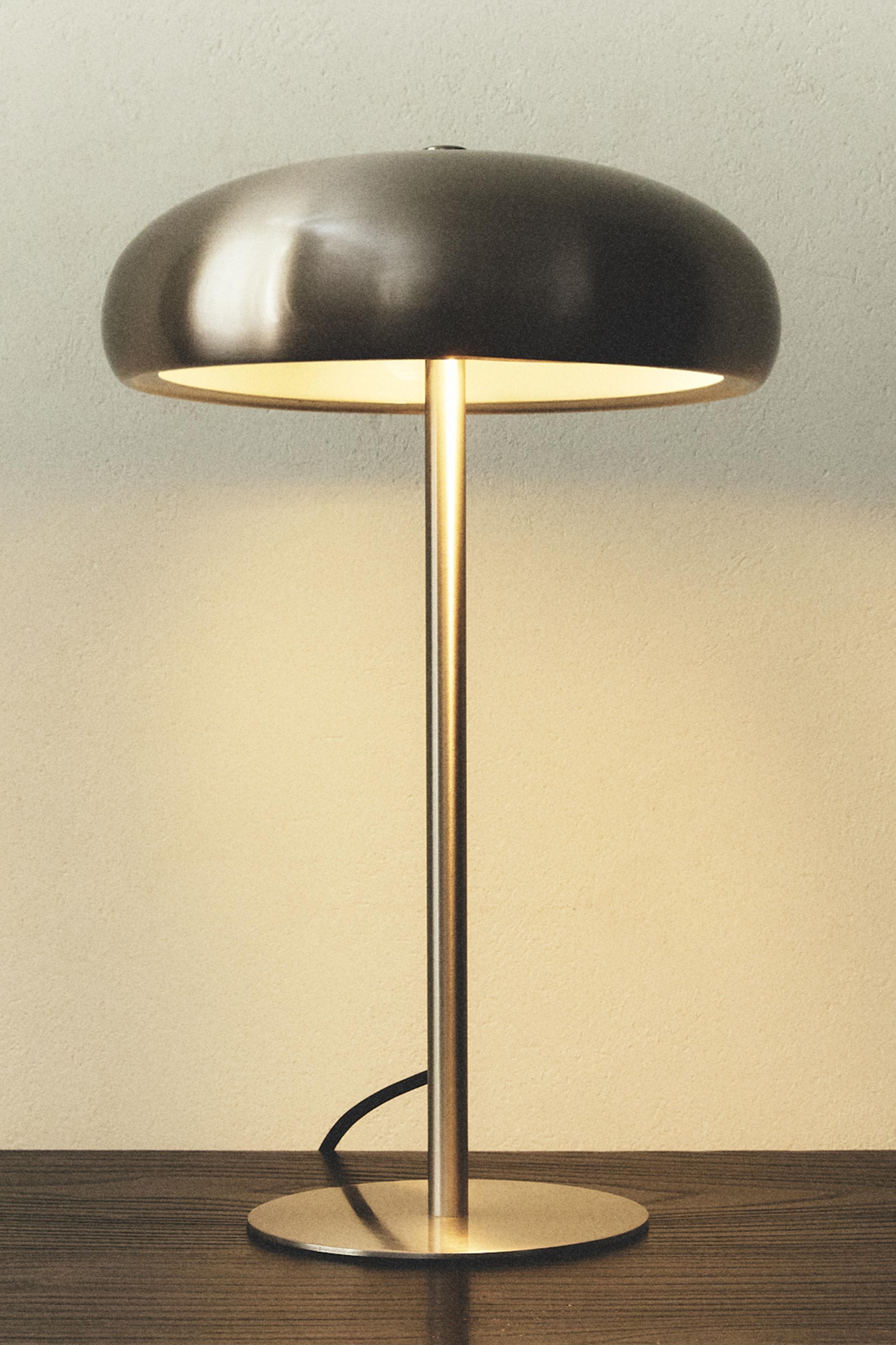 LAMPE DE TABLE CHAMPIGNON UNIE GRAND FORMAT